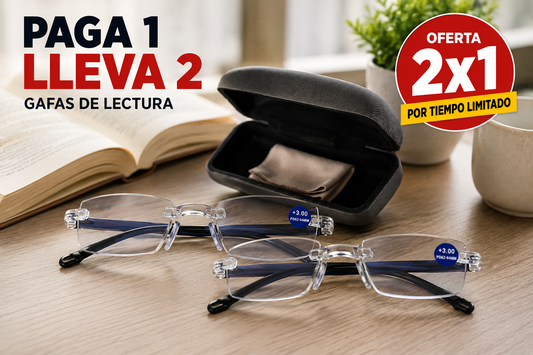 Gafas en tendencia 2x1